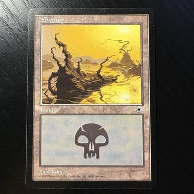 Swamp(Yellow Sun) Regular MTG Portal LP - Image 1 of 4