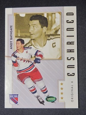 03-04 Parkhurst Original 6 Andy Bathgate 🚨🚨🚨 Enshrined New York Rangers  - Image 1 of 2