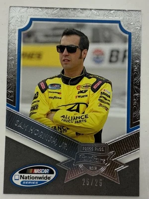 2012 Press Pass FANFARE Sam  Hornish JR #25/25 Rookie - Image 1 of 4