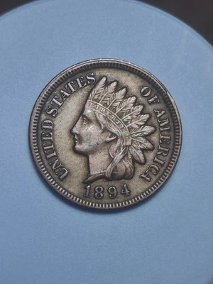 1894 Indian Head Cent #709 - Image 1 of 4
