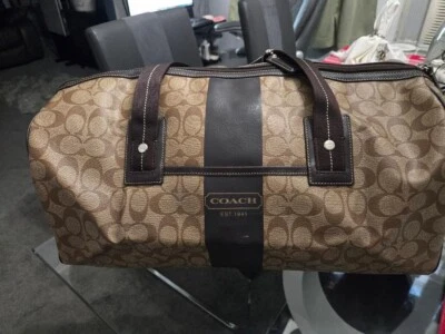 coach bolso de lona mujer cuero grande Foto 1 de 4