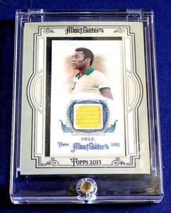 2013 TOPPS ALLEN & GINTER #NBR-P MINI FRAMED JERSEY PELE IN SD. ⚽⚽👀👌 (S-002) - Picture 1 of 2