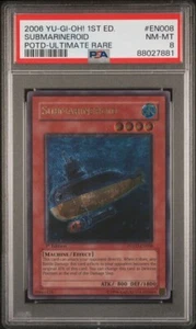 Yugioh Submarineroid POTD-EN008 Ultimate rare 1st Edition PSA 8 NM-Mint - Bild 1 von 3