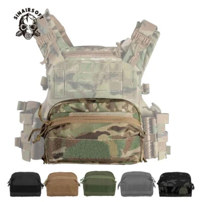 SINAIRSOFT Tactical CCS GP MOLLE Pouch Zipper Utility Storage Tool Bag For MKV Chassis Vest