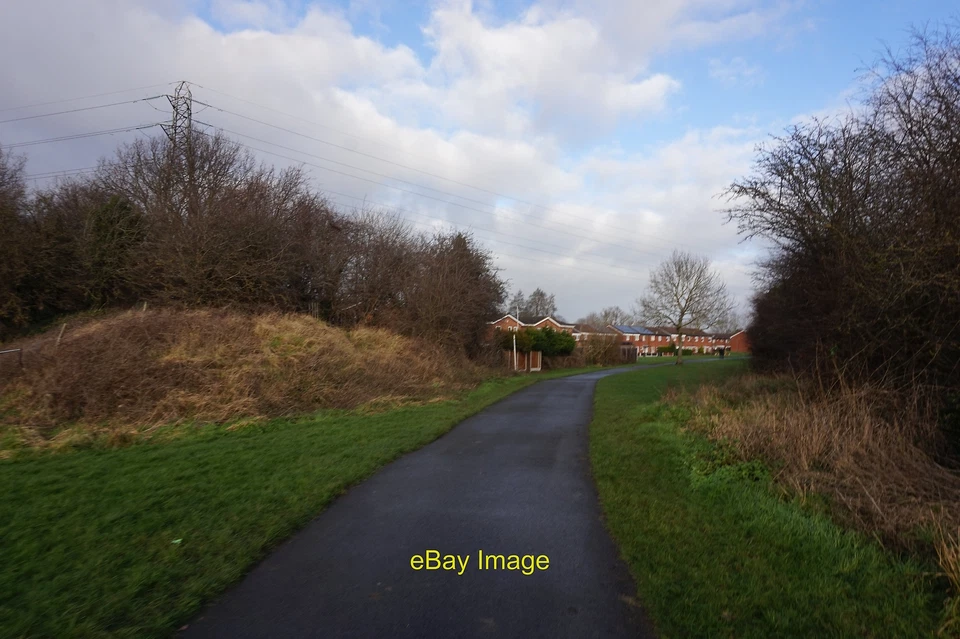 Foto 6x4 Radweg führt nach Derby Stadtzentrum Chellaston um 2022 - Bild 1 von 1