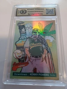 Kenny Powers Downtown Sports Card. Custom Art Card