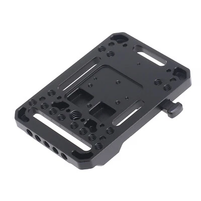 V Port Battery Gusset V Mount Plate V-port For 15mm Rail Rod Clamp Camera - Image 1 of 4