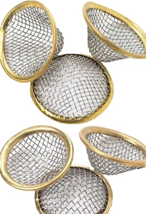 Stahlrohrsieb Stahlrohrsiebfilter (10 Stück) konische Form - Bild 1 von 7