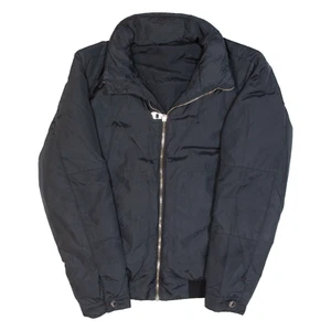 VERSACE Mens Jacket Black Wool Hooded M - Picture 1 of 6