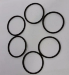 97-01 Cadillac Catera Fuel Injection Plenum Gasket Kit of 6 rings OEM 9118135 - Picture 1 of 2