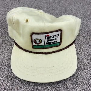 Detroit Diesel Allison Hat Strapback Patch Cap Derby Engine Transmission VTG - Picture 1 of 6