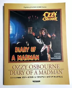 OZZY OSBOURNE DIARY OF A MADMAN BAND SCORE JAPAN GUITAR TAB - Bild 1 von 4