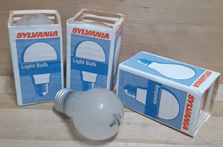 SYLVANIA[3CT]: 15WATT APPLIANCE A15  CL#10019 130V Light Bulb like ge phillip's  - Image 1 of 1