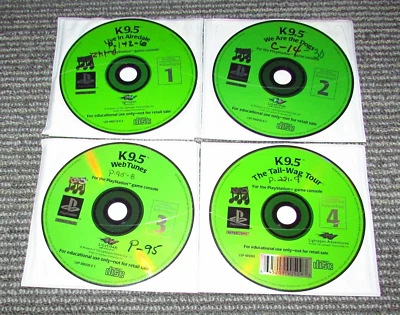 Lightspan Adventures K9.5 1,2,3 &4 for Playstation PS1 Reading & Language Arts - Image 1 of 2