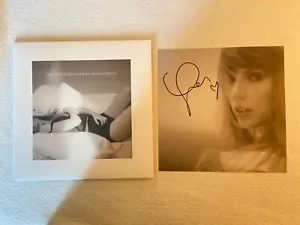 The Tortured Poets Department Vinyl With Bonus Track The Manuscript Hand Signed - Picture 1 of 1