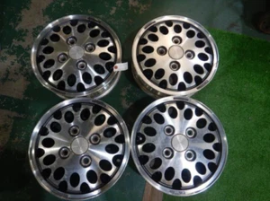 Suzuki genuine aluminum 13 inch CN22S 13×4.00B +45 P114.3 4H Carry DD51T - Picture 1 of 9