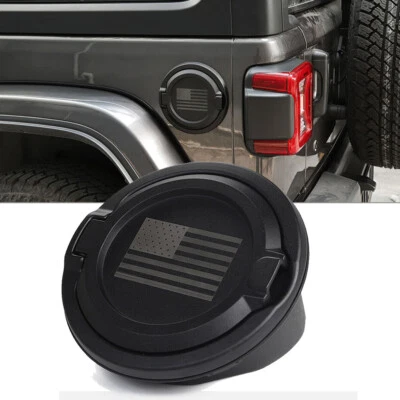 Gas Cap Fuel Door Gas Tank Cover For Jeep Wrangler JL 2-Door 4-Door 2018 2019+ Foto 1 de 4