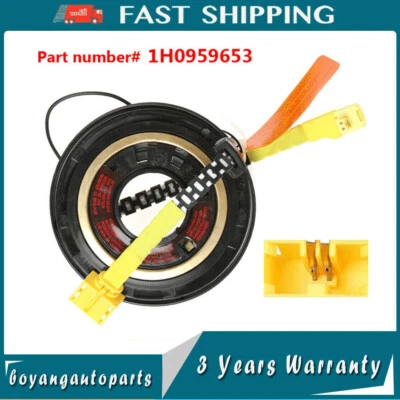 Clock Spring Spiral Cable 1H0959653 For VOLKSWAGEN Cabrio 1999-14 EUROVAN 95-99 - Image 1 of 4