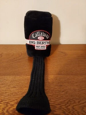 CALLAWAY GOLF CLUB HEAD COVER SOCK BIG BERTHA Sole Plate #1 WAR BIRD. H - Image 1 of 3
