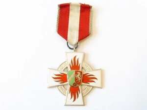 Nordrhein Westfalen, Feuerwehr Ehrenzeichen in Silber (seit 1954) - Picture 1 of 5