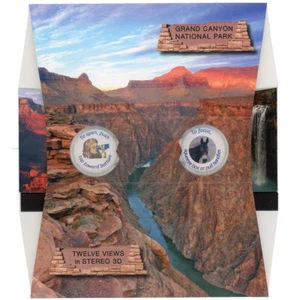 Parque Nacional del Gran Cañón - Tarjeta de felicitación OH WOW - Visor disponible - NUEVO - Imagen 1 de 3