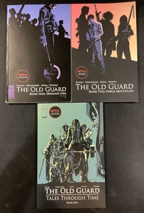 OLD GUARD VOL 1-2 OPENING FIRE FORCE MULTIPLIED +TALES TPB COMIC BOOK LOT RUCKA - Picture 1 of 11