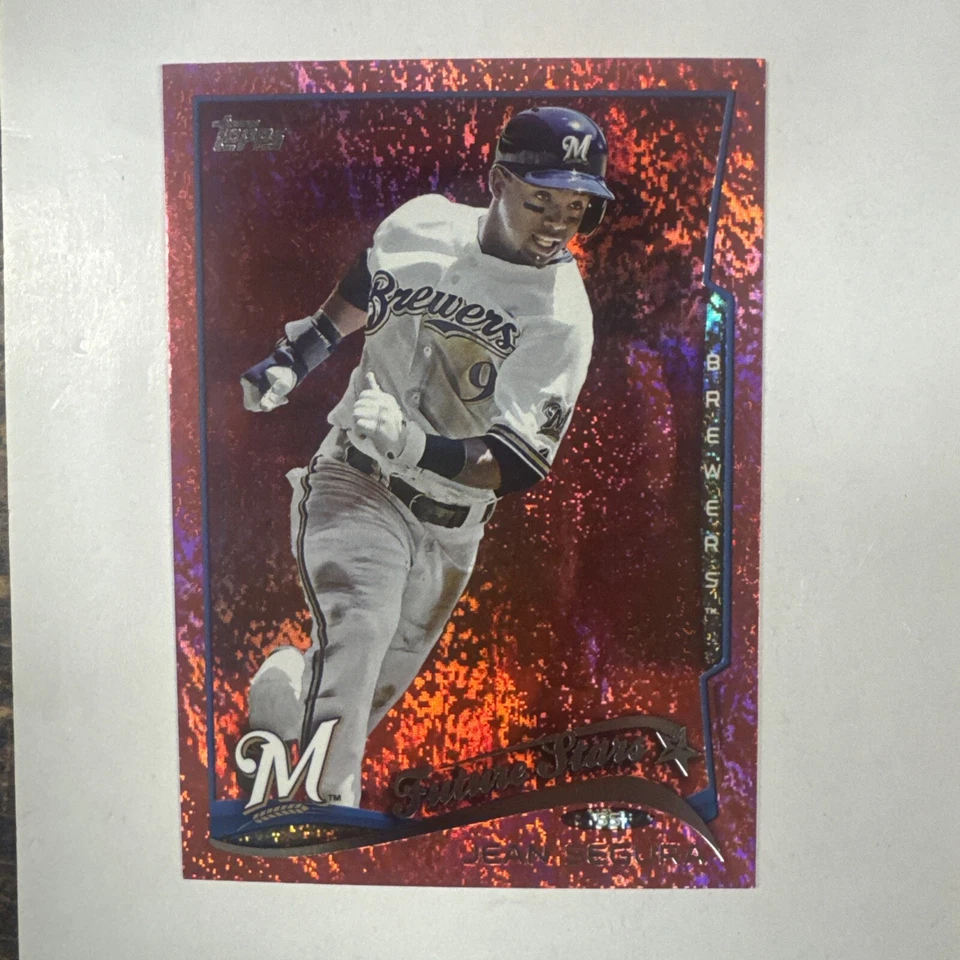 2014 Topps - Future Stars Red Hot Foil #215 Jean Segura B5 - Image 1 of 2