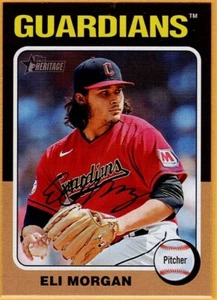 2024 Topps Heritage Eli Morgan SP no.84 - Picture 1 of 1