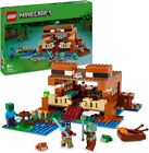 Lego Minecraft Frog House Building Toy 21256 For Kids 8+ Gaming Construction