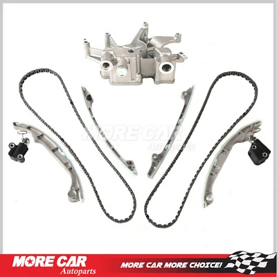 Timing Chain Kit Oil Pump fit 04-09 Nissan Titan Armada Pathfinder 5.6L VK56DE - Image 1 of 4
