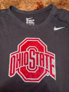 Ohio State Buckeyes Mens 2xl Nike Tee black Swoosh - Picture 1 of 5