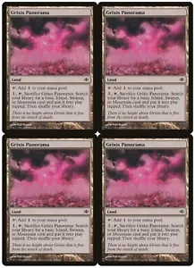 MTG Grixis Panorama x4 Shards of Alara Common LP Playset - Picture 1 of 1