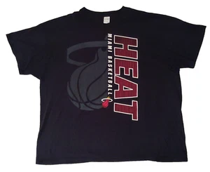 T-Shirt Miami Heat, 3XL, schwarz mit großer Logo-Grafik. Top Zustand! - Bild 1 von 3