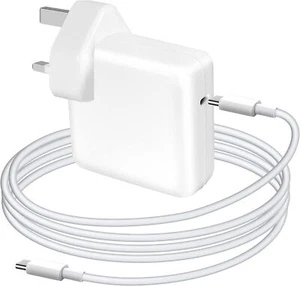 87W USB C Type C Fast Charger Power Adapter Compatible with Mac Book Pro uk plug - Picture 1 of 6