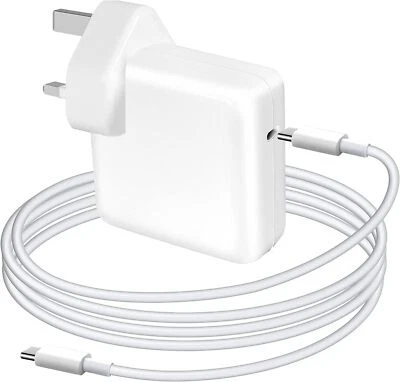 87W USB C Type C Fast Charger Power Adapter Compatible with Mac Book Pro uk plug - Image 1 of 4