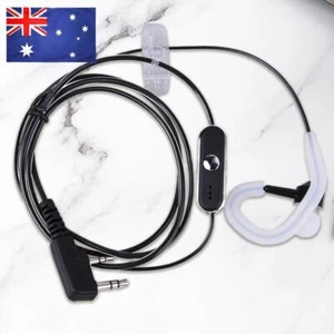 K Plug In-ear Headset PTT MIC Headphone Earphone for BAOFENG KENWOOD Retevis HYT - Zdjęcie 1 z 5