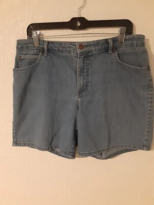 Pantalones Cortos Kim Rogers Mujer Talla 10 Azul Denim Medio Lavado Cómodos Damas Foto 1 de 4