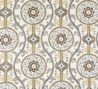 5  Yds  Magnolia Home Fabric Oh Suzanni Metal Cotton  Print  Drapery Upholstery - Image 1 of 2