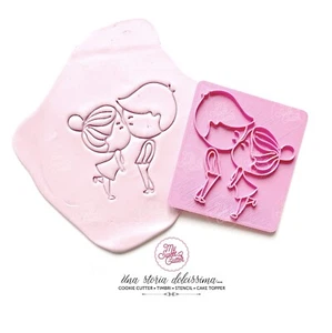 Valentinstag Love Kuss Kinder Stempel Ausstechformen Ausstecher - Bild 1 von 1
