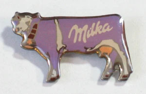 Milka Cow Lapel Pin Candy Advertisement - Picture 1 of 1