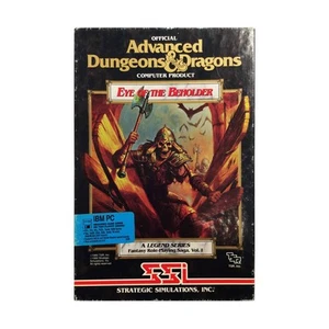 D&D Computer Game Eye of the Beholder I (PC 3.5") VG/NM - Picture 1 of 2