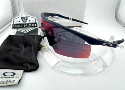 ÓCULOS DE SOL VINTAGE OAKLEY M FRAME STRIKE GEN 2 COBALTO + IRÍDIO VERMELHO POSITIVO - Imagem 1 de 4