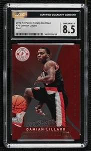 2012-13 Totally Certified Totally Red /499 Damian Lillard #70 CGC 8.5 Rookie RC - Picture 1 of 3