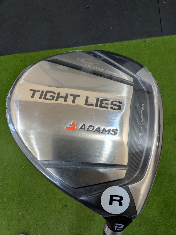 NEW IN PLASTIC Adams Tight Lies 3 Fairway Wood w SYNERGY REGULAR SHAFT & HC - Image 1 of 4