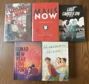Graphics Novels Lot of 5 Maus Now Light Carries On Himawari House Hardcover - Picture 1 of 21
