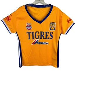 Maglia UANL Tigres gialla a righe laterali donna taglia S - Foto 1 di 2