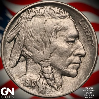 1915 D Buffalo Nickel B1937 - Image 1 of 2