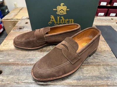 Alden Men's Shoes Penny Loafer 6224L Flexible Welt 11 D US $662 - Image 1 of 4