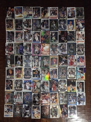 Enorme lote de 80 tarjetas de la NBA, RC, Prizm, insertos, refractor - Jokic SGA Harden Foto 1 de 4