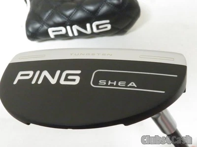 PING 2023 SHEA Putter Black Graphite 35" +Cover  MINT - Image 1 of 4